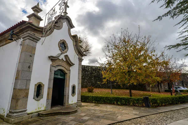 Viktória Portugália Kis Város Camino Santiago — Stock Fotó