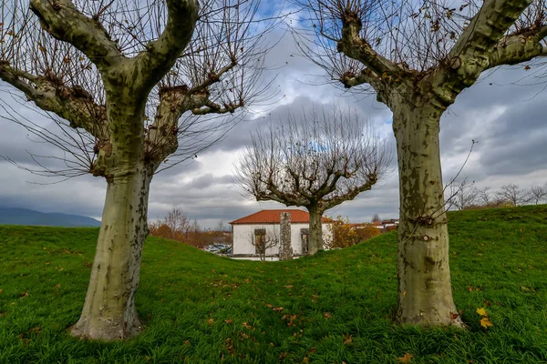 Valenca Portugal Small Town Camino Santiago — стоковое фото