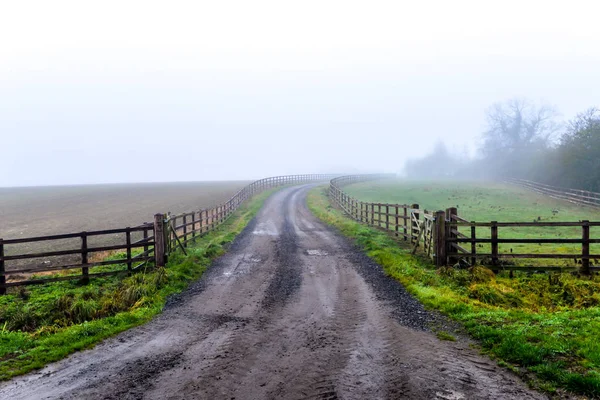 Blízkosti Malé Vesnice Woodend Velké Británii — Stock fotografie