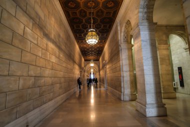 New York - ABD ikonik Kütüphane