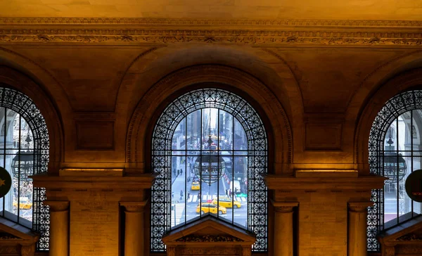 Iconic Library New York Usa — Stock Photo, Image