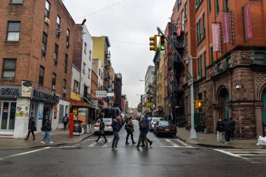 Chinatown / New York 1/10/19 - New York hareketli Chinatown alanında