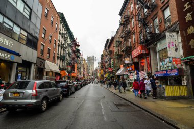Chinatown / New York 1/10/19 - New York hareketli Chinatown alanında