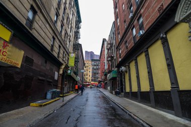 Chinatown / New York 1/10/19 - New York hareketli Chinatown alanında