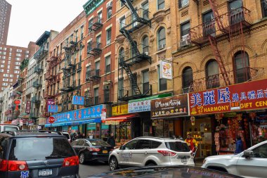 Chinatown / New York 1/10/19 - New York hareketli Chinatown alanında