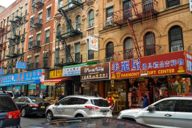 Chinatown / New York 1/10/19 - New York hareketli Chinatown alanında