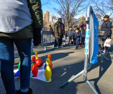 Central Park'taki kış reçel