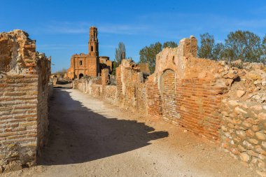 Belchite - İspanya kalıntıları