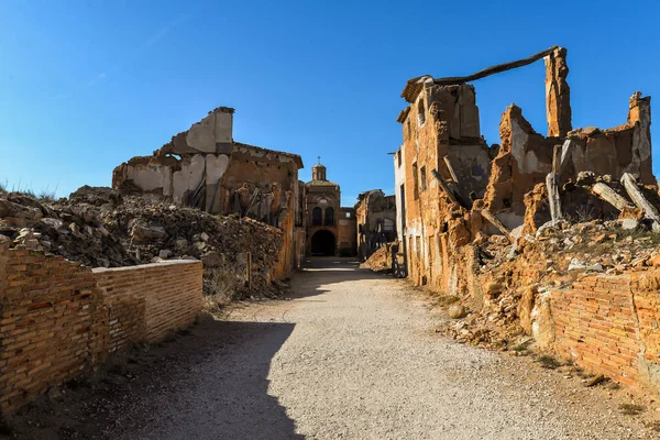 Belchite - İspanya kalıntıları