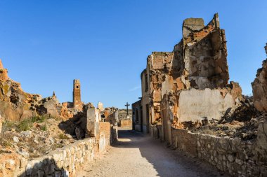 Belchite - İspanya kalıntıları