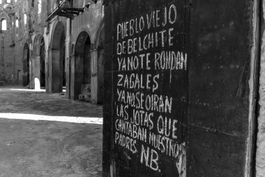 Belchite - İspanya kalıntıları