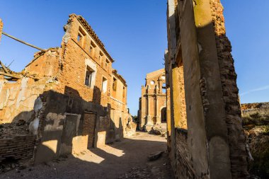 Belchite - İspanya kalıntıları