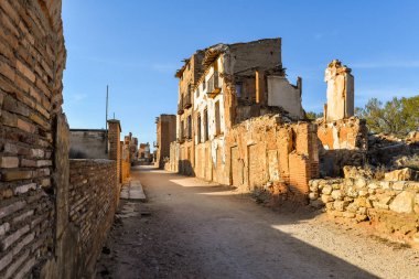 Belchite - İspanya kalıntıları