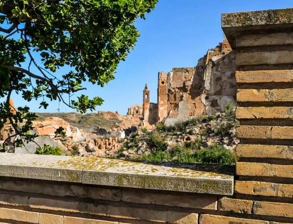Belchite-스페인의 유적 — 스톡 사진