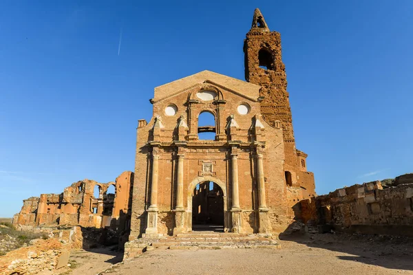 Belchite - İspanya kalıntıları