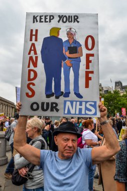 Anti Trump Protesto - Londra