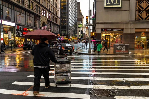 Times Square em Nova York — Fotografia de Stock