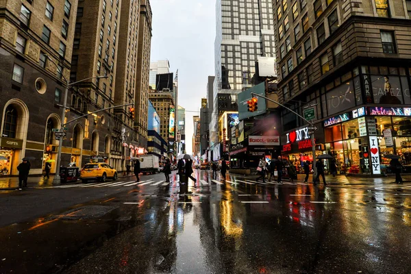 Times Square em Nova York — Fotografia de Stock