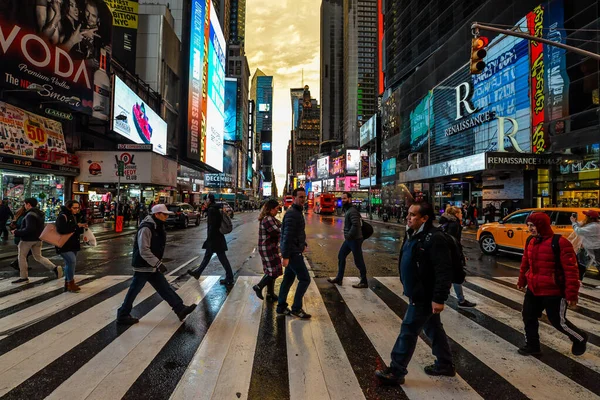 Times Square em Nova York — Fotografia de Stock