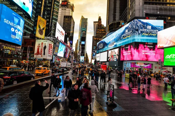 Times Square em Nova York — Fotografia de Stock