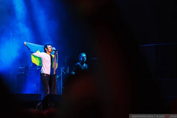 Okean Elzy grubunun konseri. Kharkiv 06.04.2016 Metalist Stadyumu