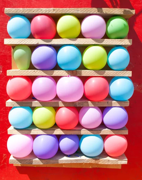 Надувной Мяч Тарген Детской Игре — стоковое фото