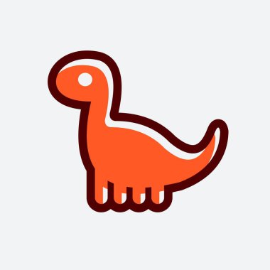 Dinozorlar Şirin Maskot logosu