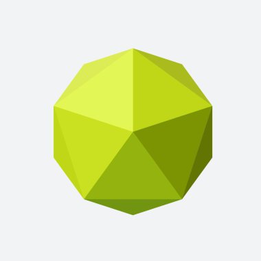 Pentagon 3D Şablon logosu