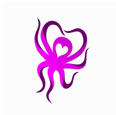 Octopus Logo tasarım şablonu