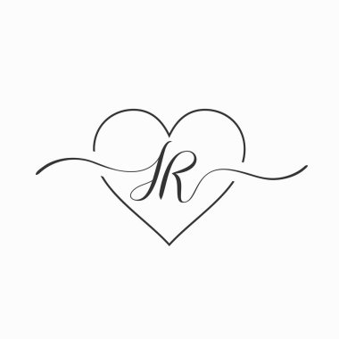 Love Symbol Letter R Free Vector Eps Cdr Ai Svg Vector Illustration Graphic Art