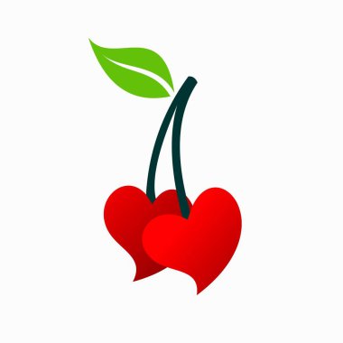 Kiraz severler logo tasarımı