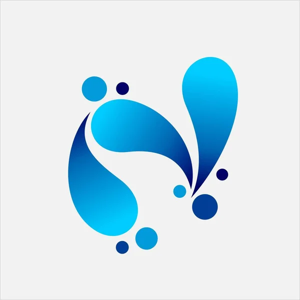 Логотип Натуральной Воды — стоковый вектор
