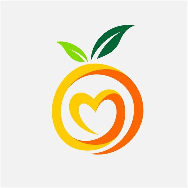Abundos Frutos Naranjas — Vector de stock