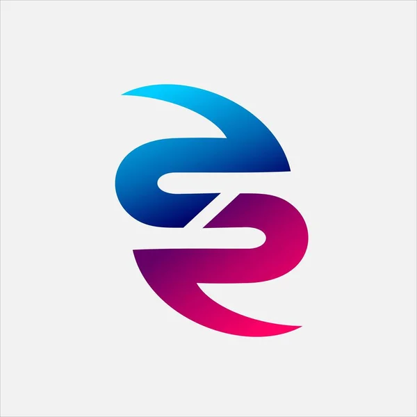 Letter Logo Ontwerp — Stockvector
