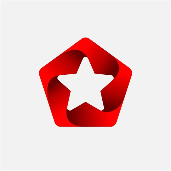 Логотип Square Star — стоковый вектор