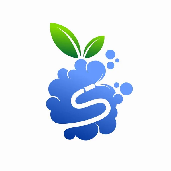 Diseño Logotipos Nature Foam — Vector de stock