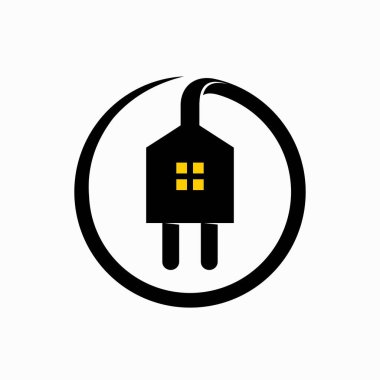 Ev Elektrik Logosu Tasarımı