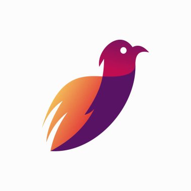 3 boyutlu kuş logosu