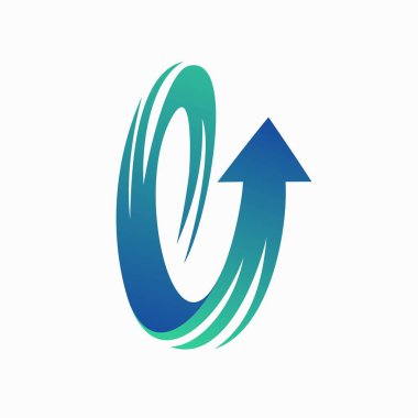 Ok logosu E harfini oluşturdu.