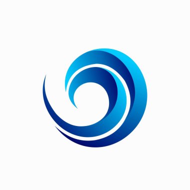 dalga logosu tasarımı, w harfi logosu