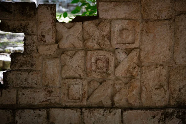 Maya Piramidi Chichen Itza Mexico Peyzaj Castillo Tapınağı Manzarası Chichen — Stok fotoğraf