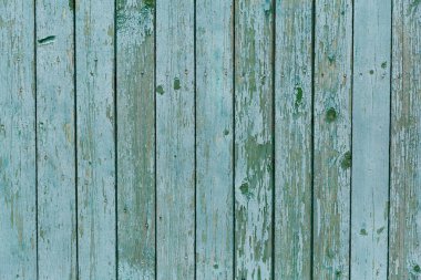 Turkuaz ahşap doku arka plan, üst görünüm tahta tahta..