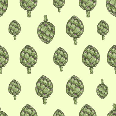 Sebze brokoli ile dikişsiz desen . Mutfak için, tekstil üzerine baskı için, telefon kılıfı. Kumaş ve dekor için mix tasarım. Vitamin çiftliği, çizim, ürün pazarı. El çizim illüstrasyon.