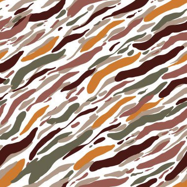 Dikişsiz soyut desen sanat. Doku fırça darbeleri baskı için geçiş boyalı el ile. Rustik doku arka plan. Modern grafik. Vektör çizim.