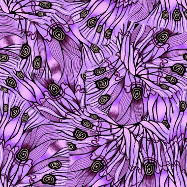 Kanat kelebekleri ile dikişsiz desen. Colorfulillustration.Perfect kumaş, tekstil tasarımı için uygundur. Moda süsü.
