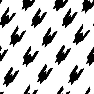 Dikişsiz soyut desen sanat. Doku fırça darbeleri baskı için geçiş boyalı el ile. Modern grafik. Vektör çizim
