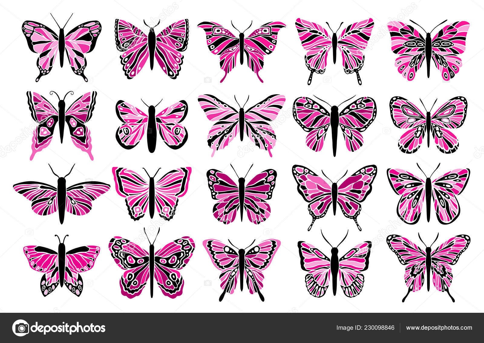 Butterfly Color Cutting Set Stained Glass Window Decoration