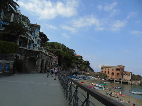 Subtítulo Increíble Los Hermosos Lugares Terre Liguria Con Increíble Cielo —  Fotos de Stock