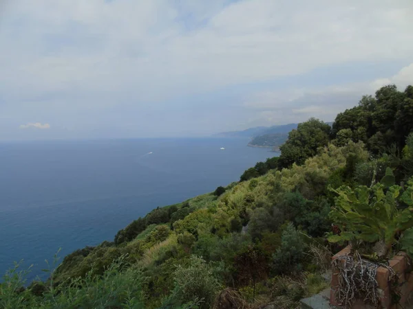 Subtítulo Increíble Los Hermosos Lugares Terre Liguria Con Increíble Cielo —  Fotos de Stock