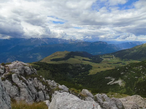 Subtítulo Increíble Las Montañas Trentino Con Unas Excelentes Vistas Las — Foto de Stock